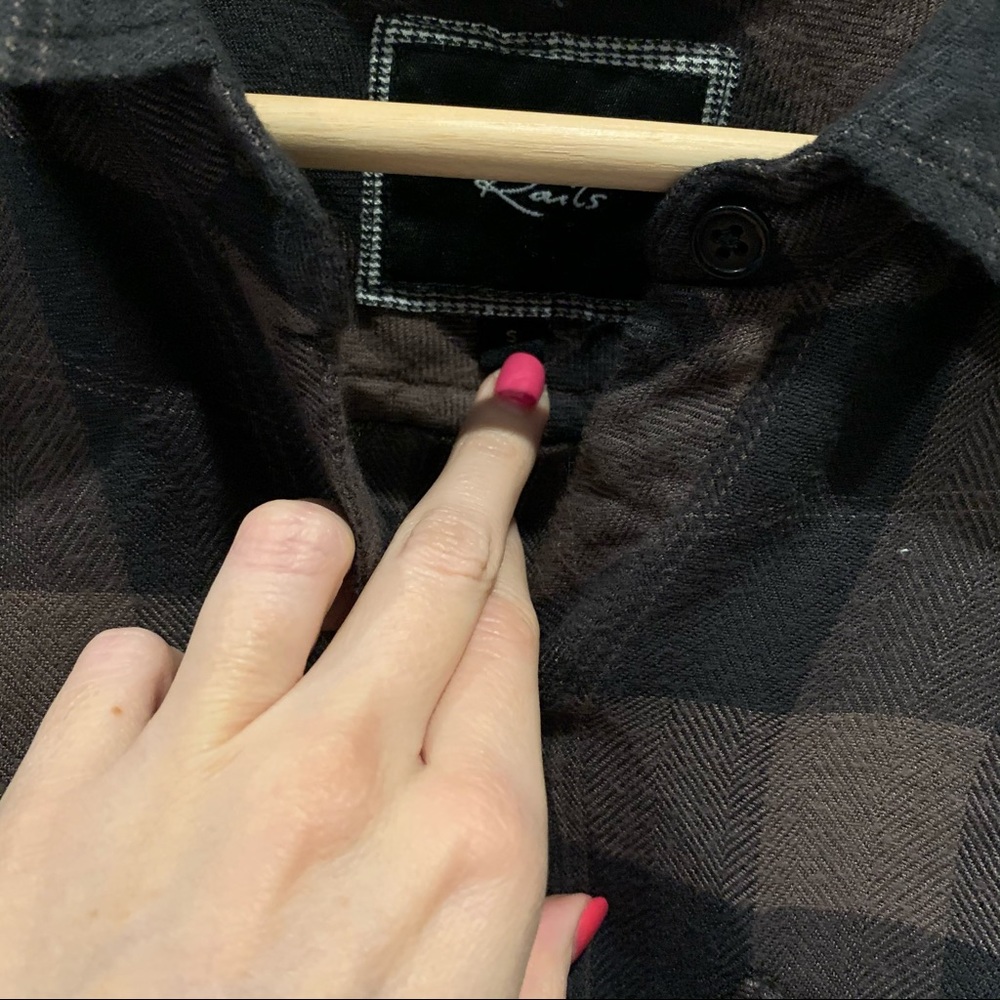 Plaid Rails Button Down - image 3